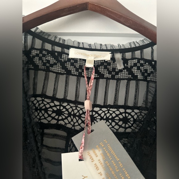 Loveshackfancy Alonsa Black dress NWT - Picture 6 of 7